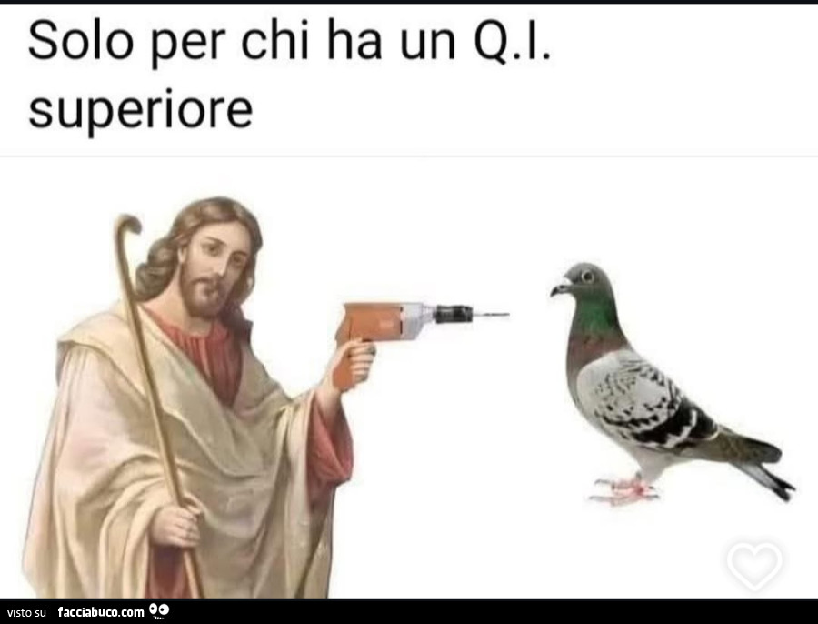 Solo per chi ha un QI superiore
