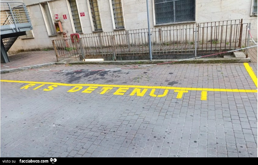 Parcheggi ospedale per i detenuti