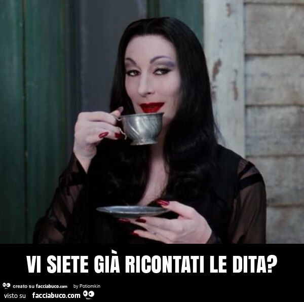 Vi siete già ricontati le dita?