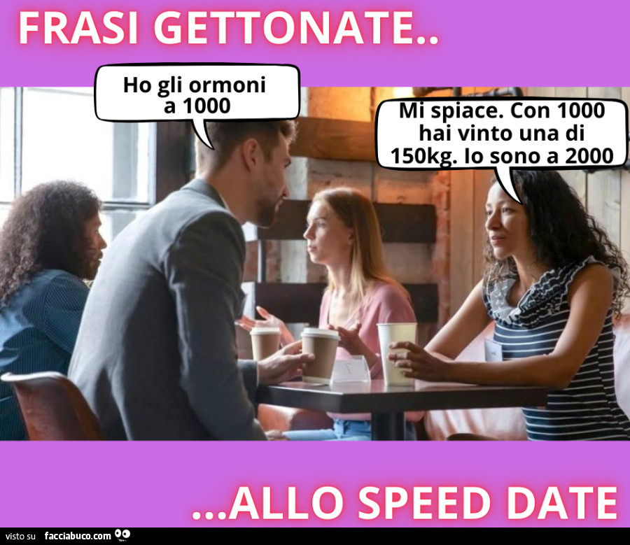 Speed date meme