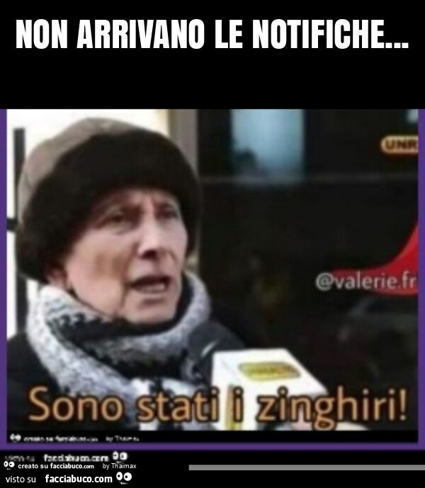 Non arrivano le notifiche