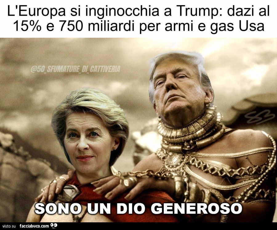 SONO UN DIO GENEROSO