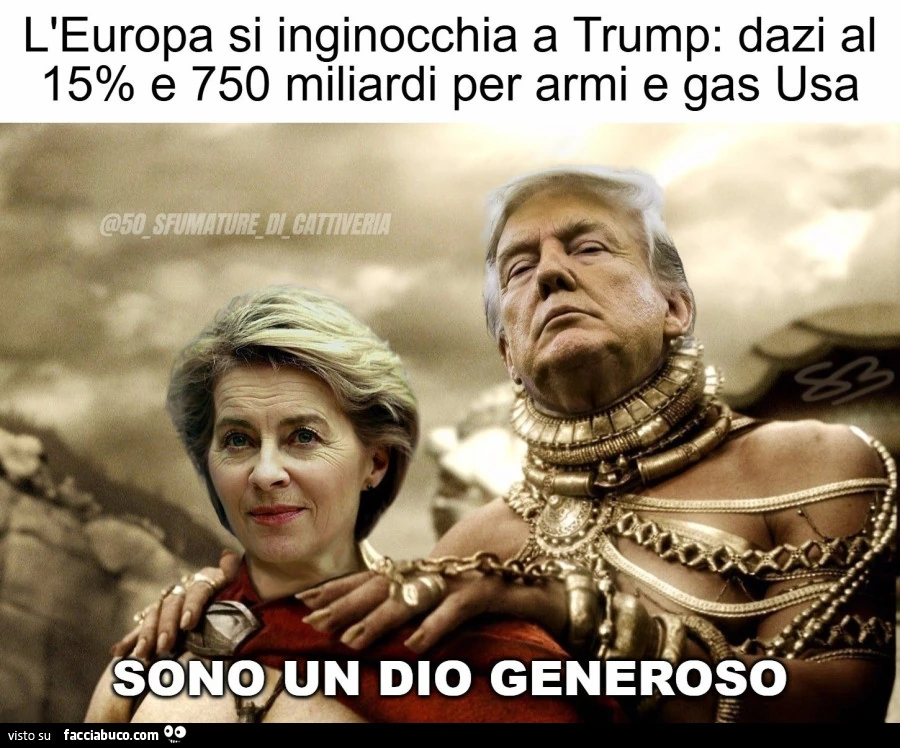 SONO UN DIO GENEROSO