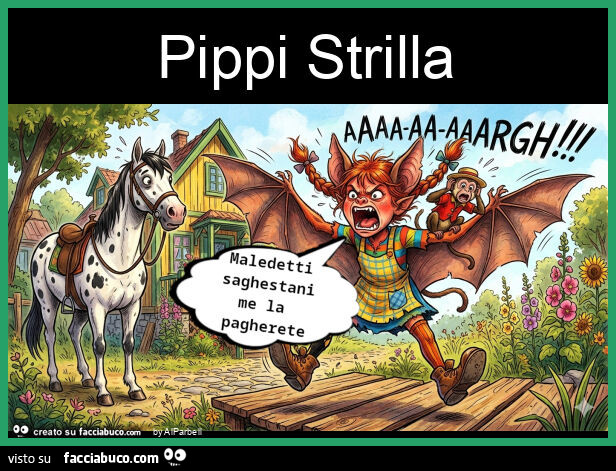 Pippi strilla