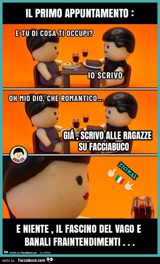 Il primo appuntamento: e niente, il fascino del vago e banali fraintendimenti
