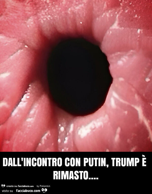 Dall'incontro con putin, trump è rimasto