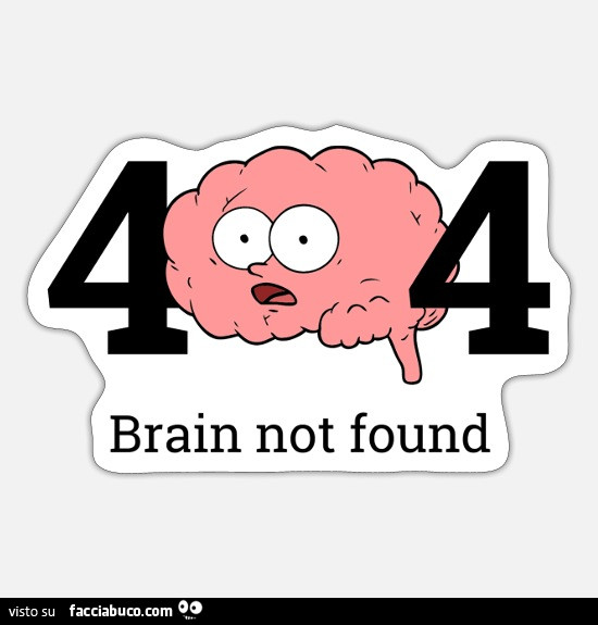 404 Brain not found