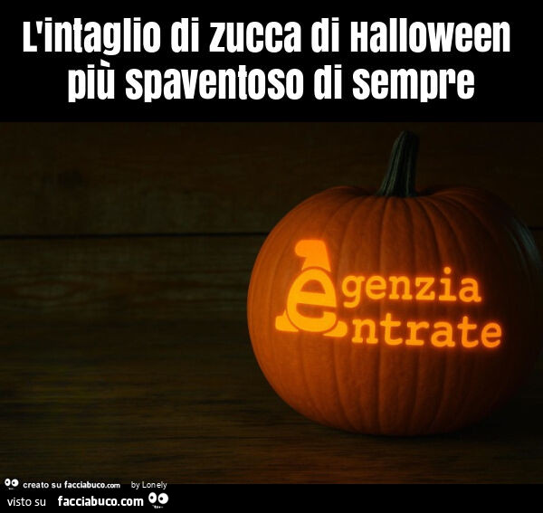 L'intaglio di zucca di halloween più spaventoso di sempre