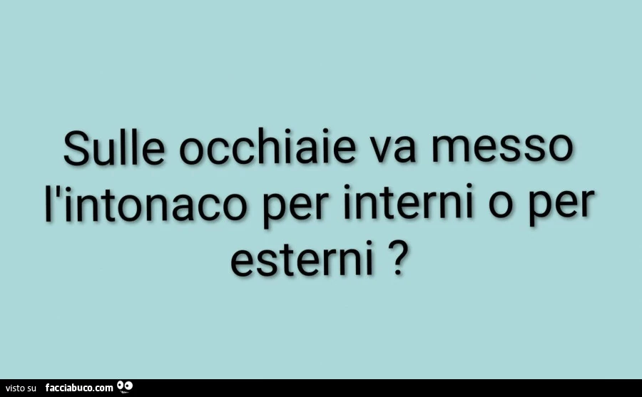 Occhiaie