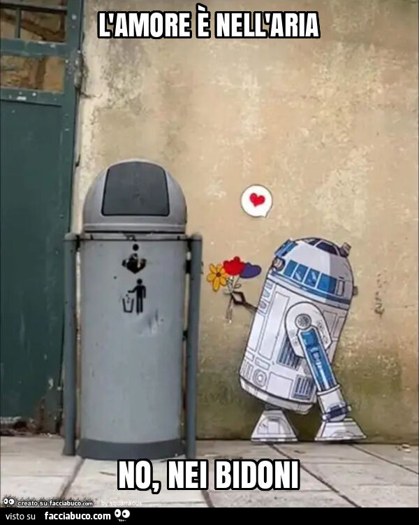 L'amore è nell'aria no, nei bidoni