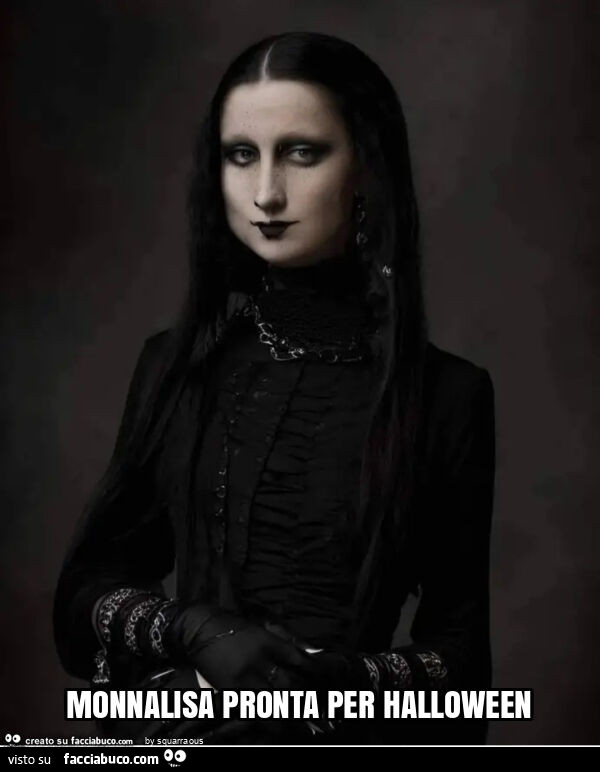 Monnalisa pronta per halloween