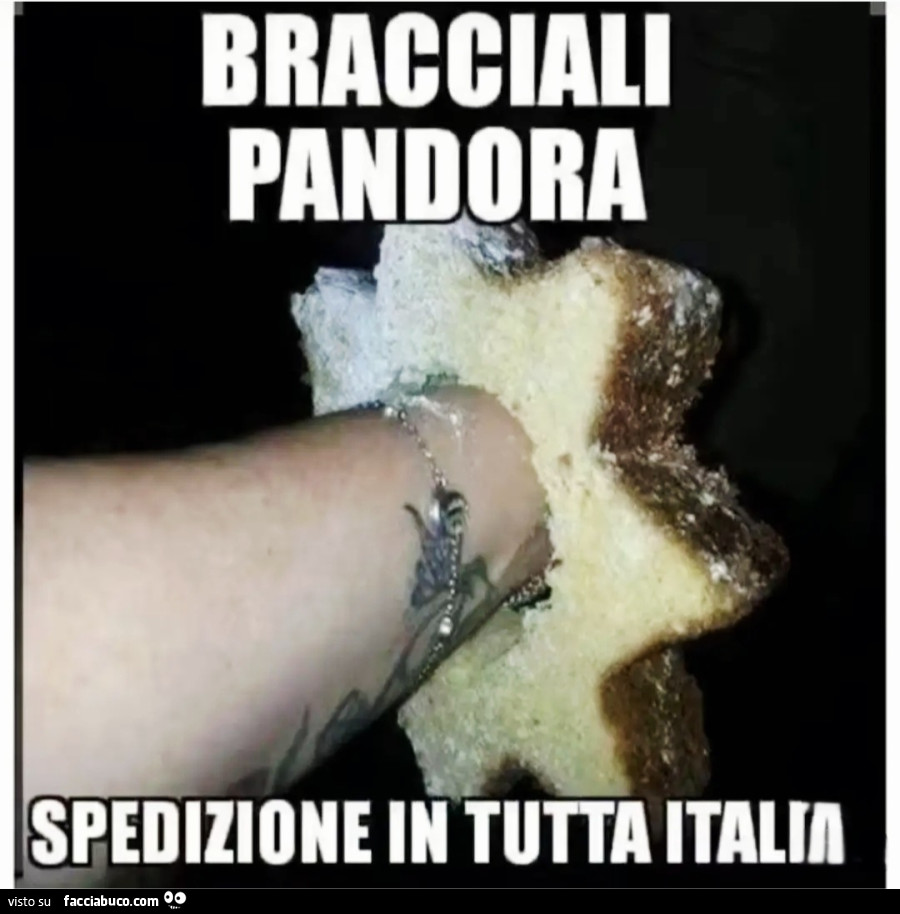 Bracciali pandora spedizione in tutta italia