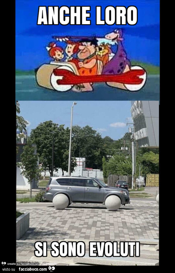 Anche loro si sono evoluti
