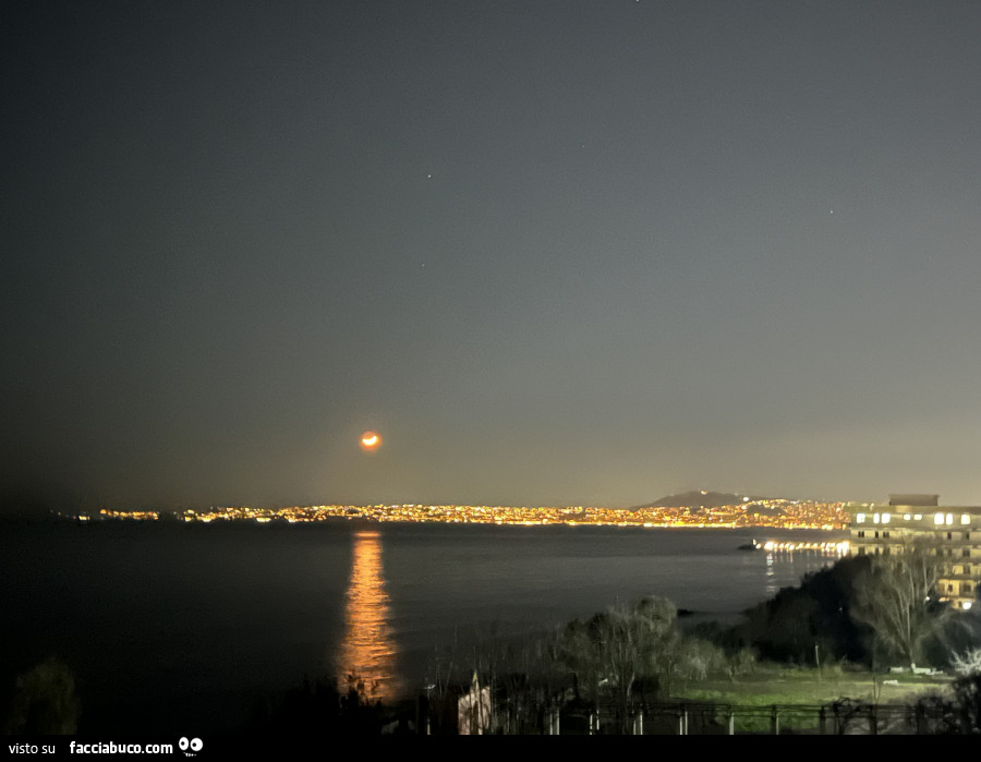 Tramonto della luna