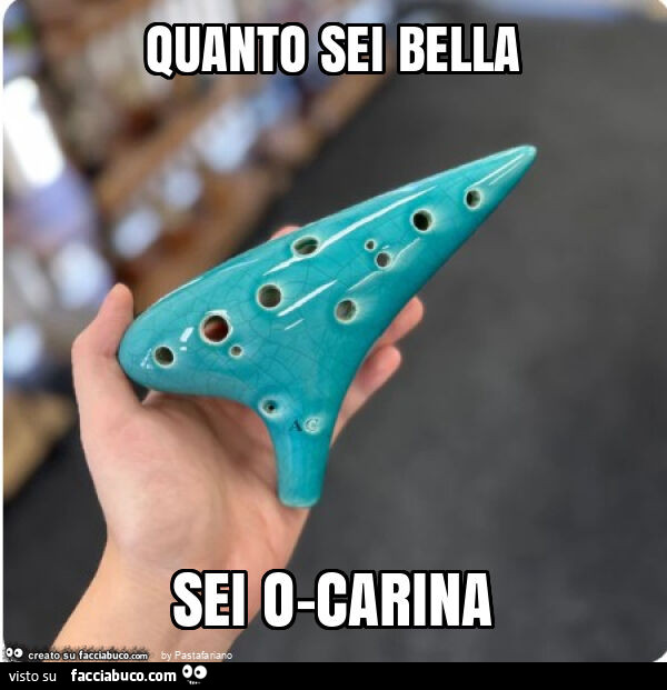 Quanto sei bella sei o-carina