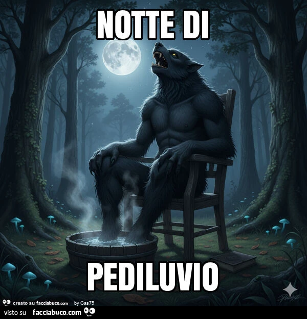 Notte di pediluvio