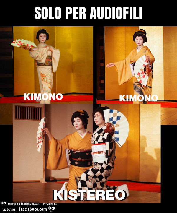 Solo per audiofili