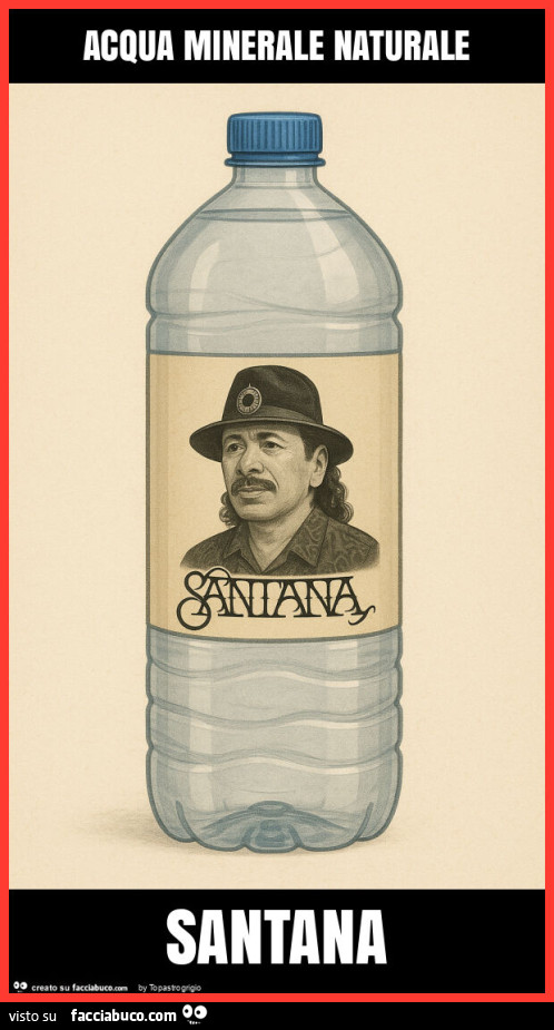 Acqua minerale naturale santana
