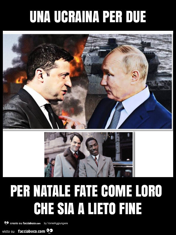 Una ucraina per due per natale fate come loro che sia a lieto fine