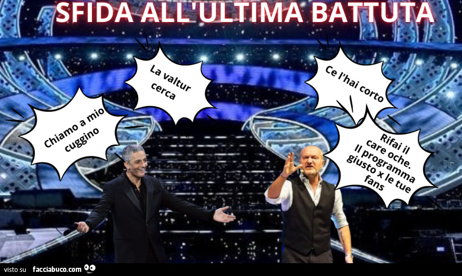 Polemica tra Pucci e Fiorello