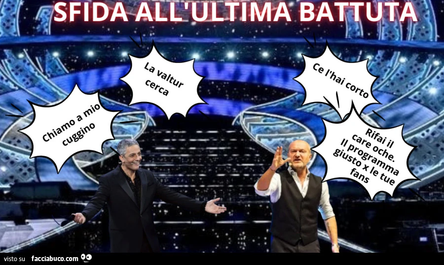 Polemica tra Pucci e Fiorello