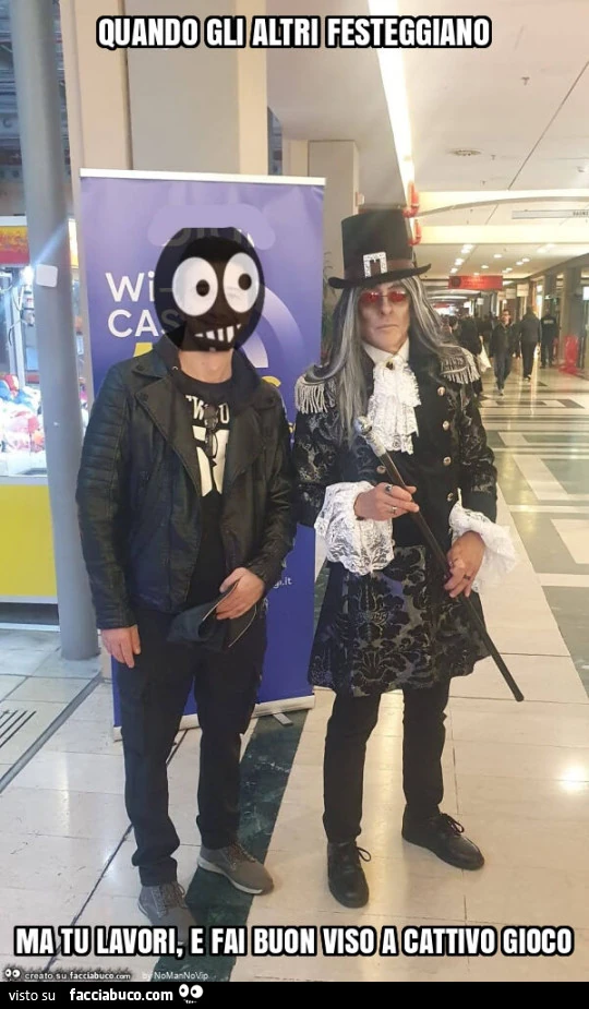 Quando gli altri festeggiano ma tu lavori, e fai buon viso a cattivo gioco