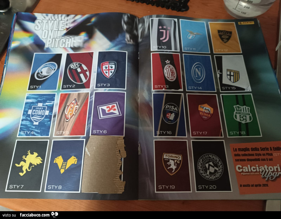 Album figurine Calciatori