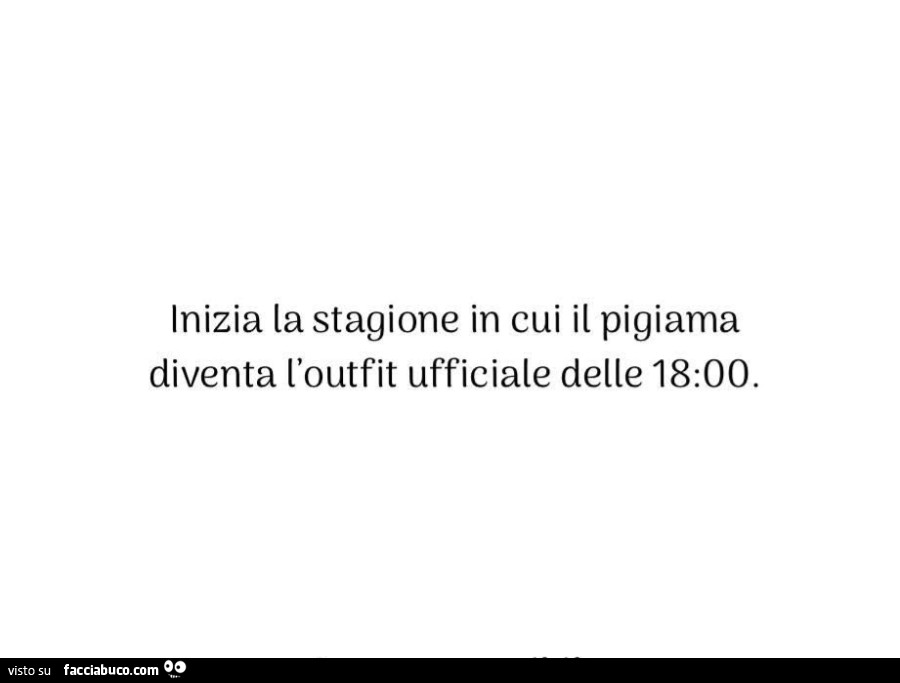 Inizia la stagione in cui il pigiama diventa l'outfit ufficiale delle 18