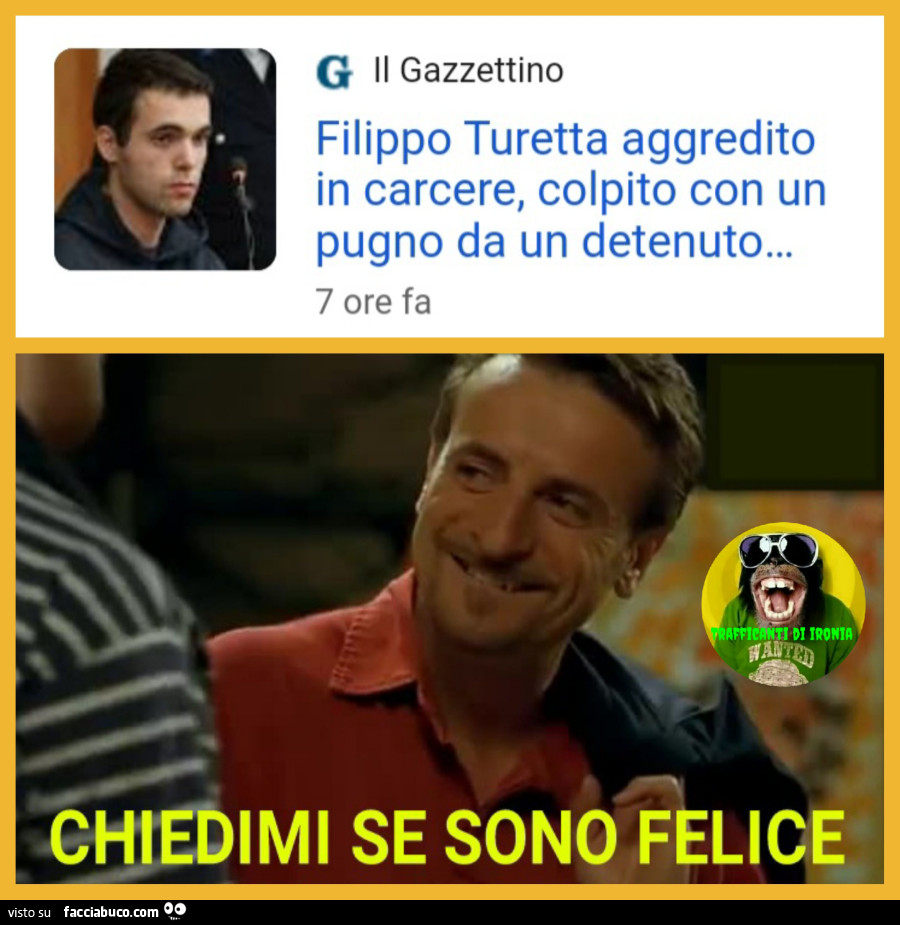 Fili ppo tu retta aggredito in carcerecolpito con un pugno