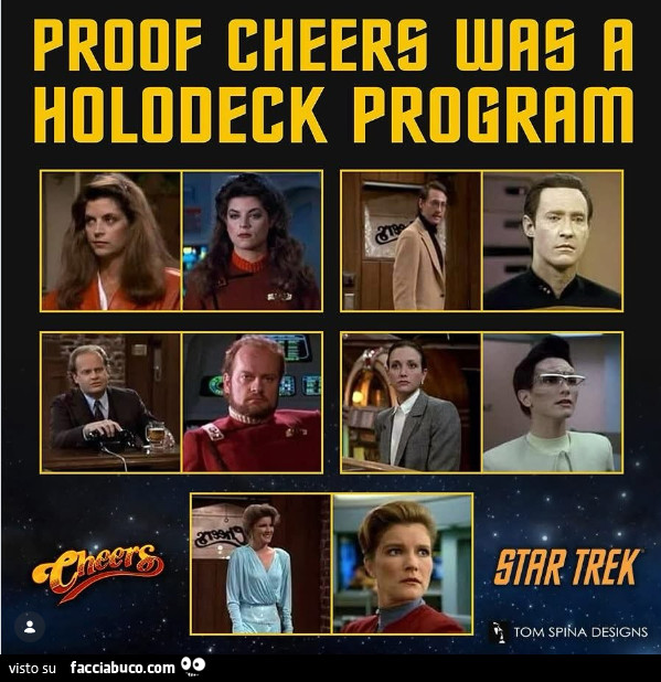 Cheers era un Programma Holodeck