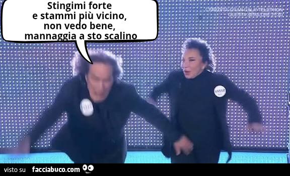 Ricchi e poveri caduta