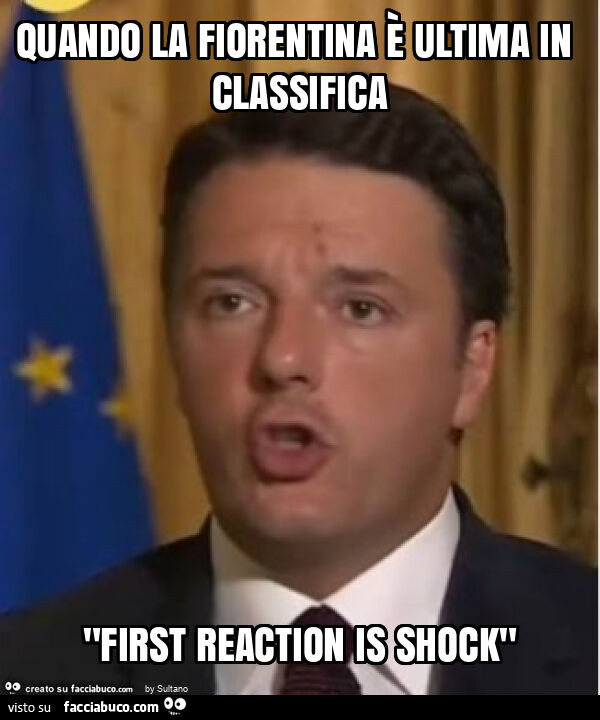 Quando la fiorentina è ultima in classifica "first reaction is shock"