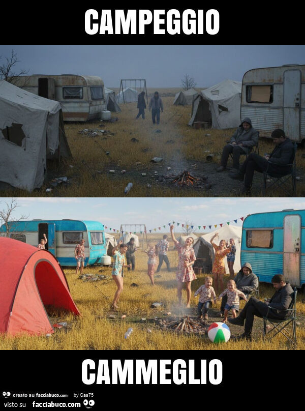 Campeggio cammeglio