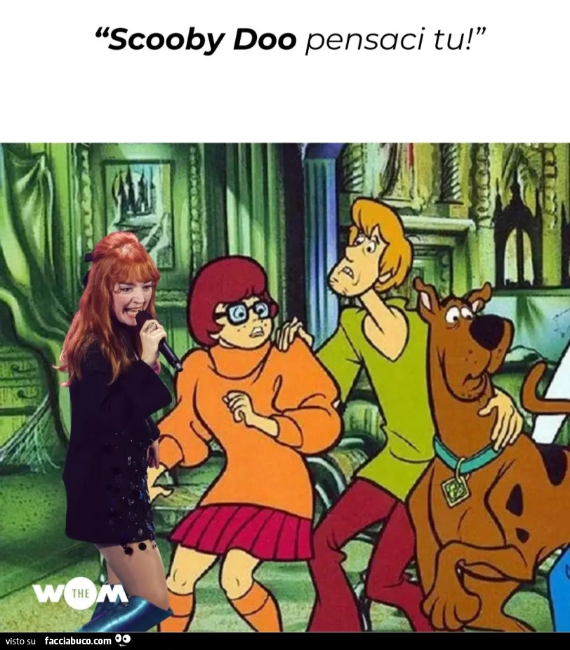 Scooby doo pensaci tu festival di sanremo Maria Antonietta