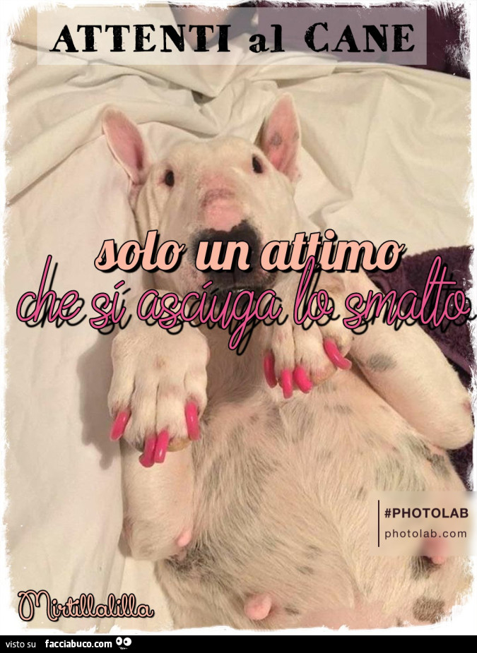 Asciuga lo smalto