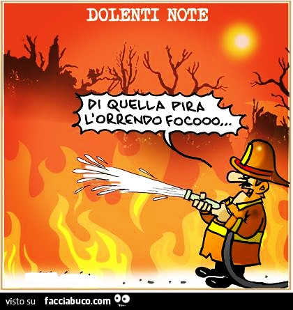 Di quella pira l'orrendo focooo