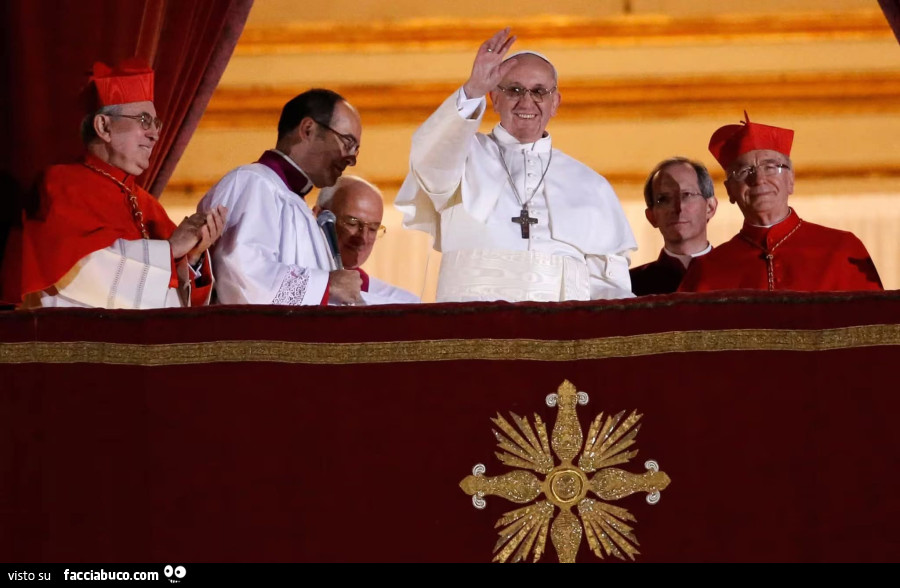 Papa Francesco nel 2013