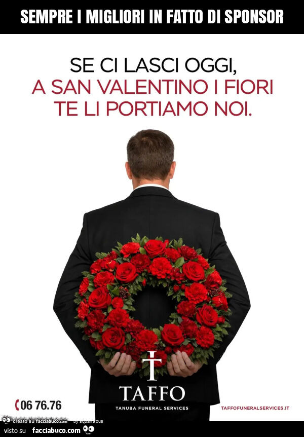 Sempre i migliori in fatto di sponsor