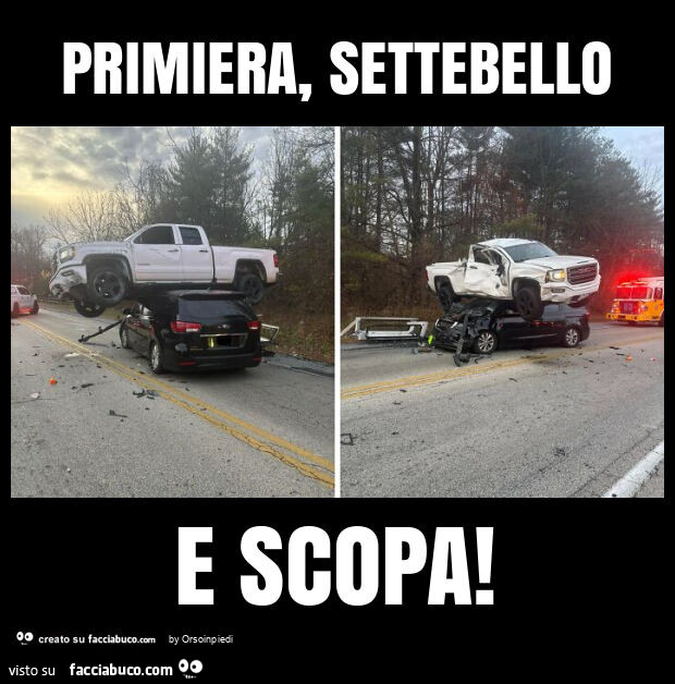 Primiera, settebello e scopa