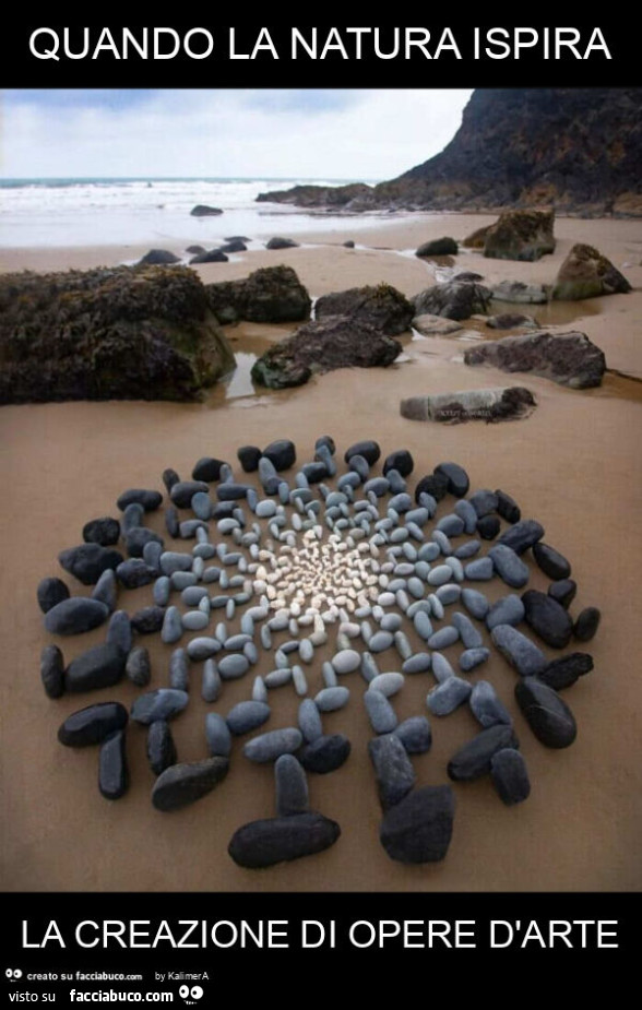 Quando la natura ispira la creazione di opere d'arte