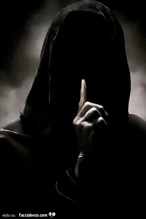 Incappucciato silenzio