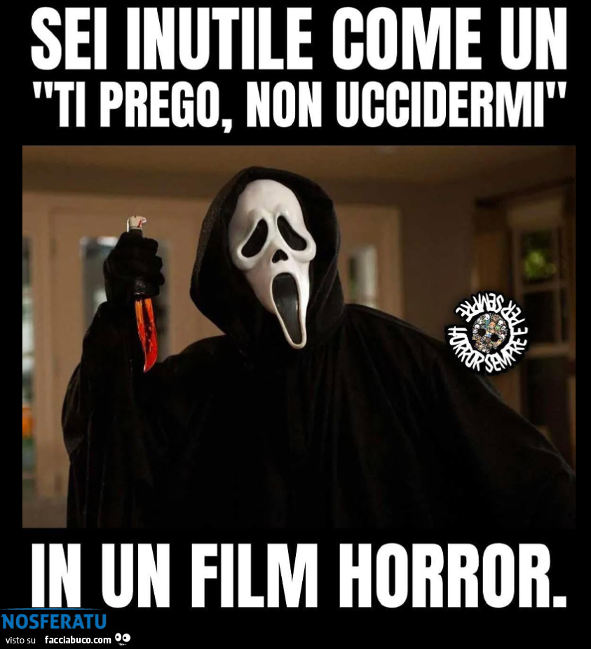 Sei una persona inutile