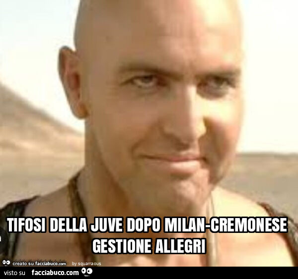 Tifosi della juve dopo milan-cremonese gestione allegri