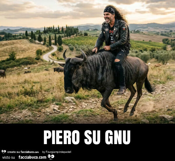 Piero su gnu