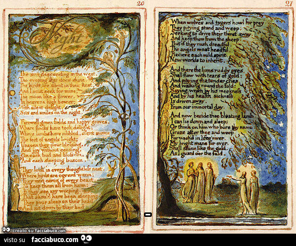 William Blake. Night