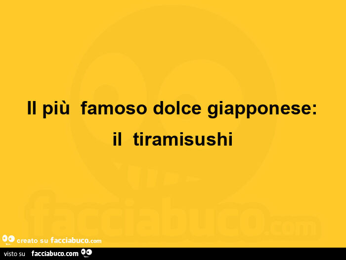 Il piรนย famoso dolce giapponese: il tiramisushi