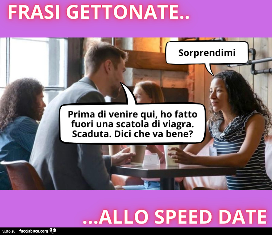 Speed date meme