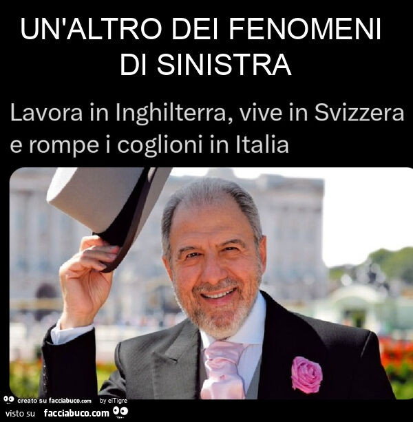Un'altro dei fenomeni di sinistra