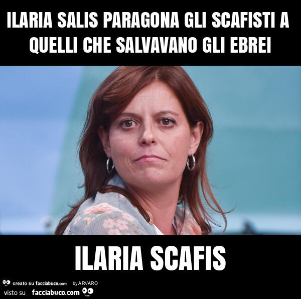 Ilaria salis paragona gli scafisti a quelli che salvavano gli ebrei ilaria scafis
