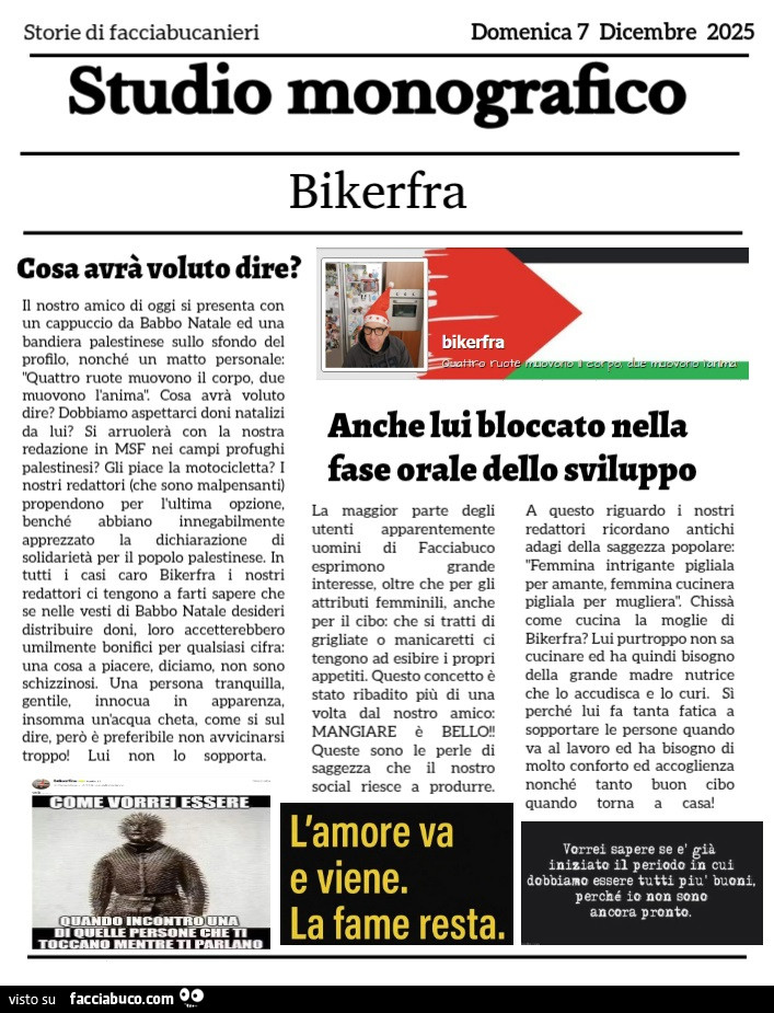Monografia di Bikerfra